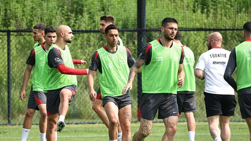 A Milli Futbol Takımı'nda ABD maçı hazırlıkları sürüyor!