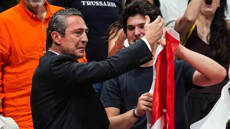 Ali Koç, Euroleague şampiyonluğu sonrası gözyaşlarına hakim olamadı