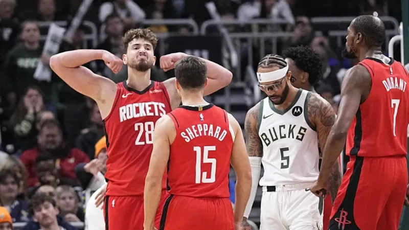 Alperenli Houston Rockets, Milwaukee Bucks'ı 122-115 yendi