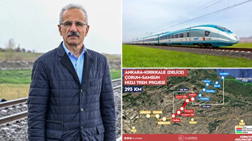 Bakan Uraloğlu 13 ile müjdeyi verdi: 8 milyon kişi daha yüksek hızlı trene kavuşacak