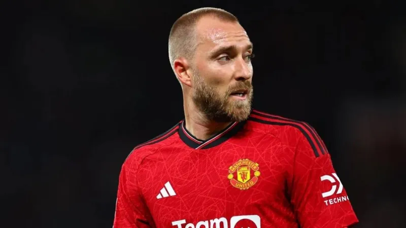 Christian Eriksen Manchester United'a veda etti!