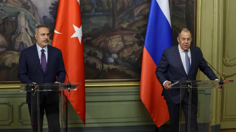 Dışişleri Bakanı Fidan, mevkidaşı Lavrov ile görüştü