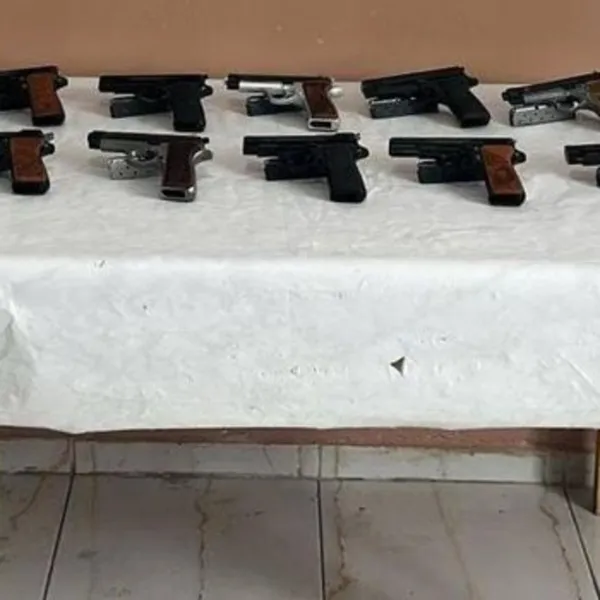 Erzurum'da Şok Baskın! 10 Ruhsatsız Tabanca Ele Geçirildi!