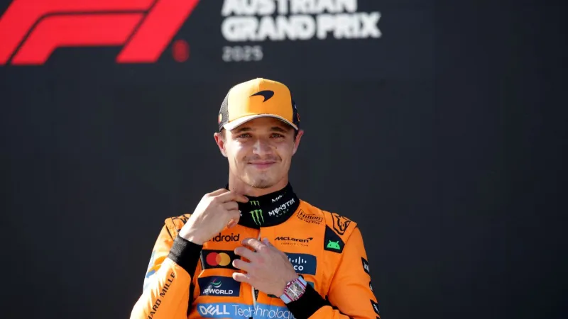 Norris Şov! F1 Avusturya Grand Prix'sinde Pole Pozisyonu Onun!