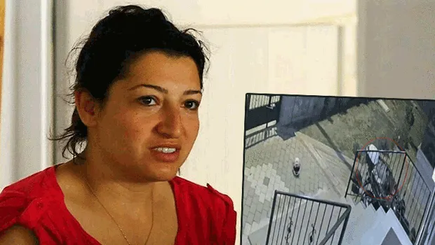 Genç kadın 5'inci kattan düşerek ölmüştü... Olay anına ilişkin yeni görüntü ortaya çıktı