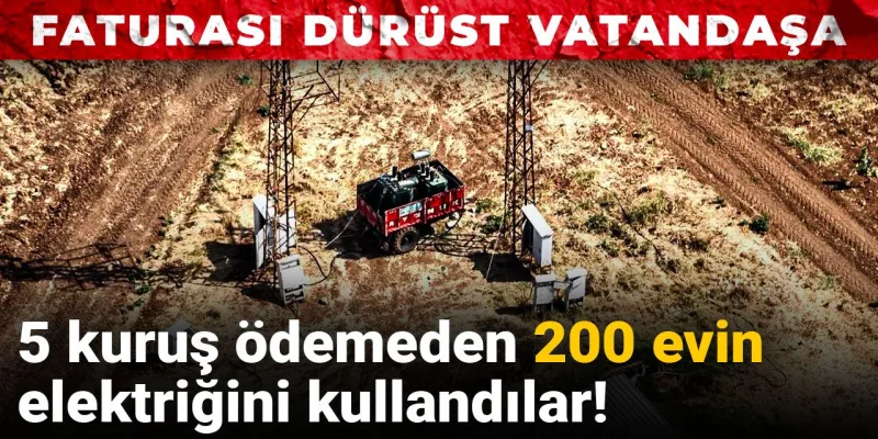 200 Evin Elektriği Bedava! Faturayı Kim Ödüyor? Şok Gerçek!