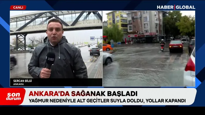Ankara'da Şiddetli Yağmur Alarmı! Hafta Sonu Hava Nasıl Olacak?