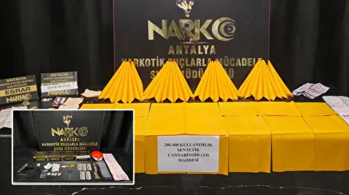 Antalya'da Şok Operasyon! 16 Torbacı Tutuklandı! Neler Bulundu?