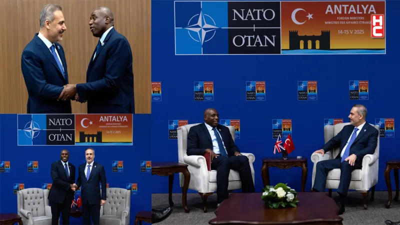 Flaş Haber! Bakan Fidan'dan İngiliz Bakana Kritik Ziyaret!