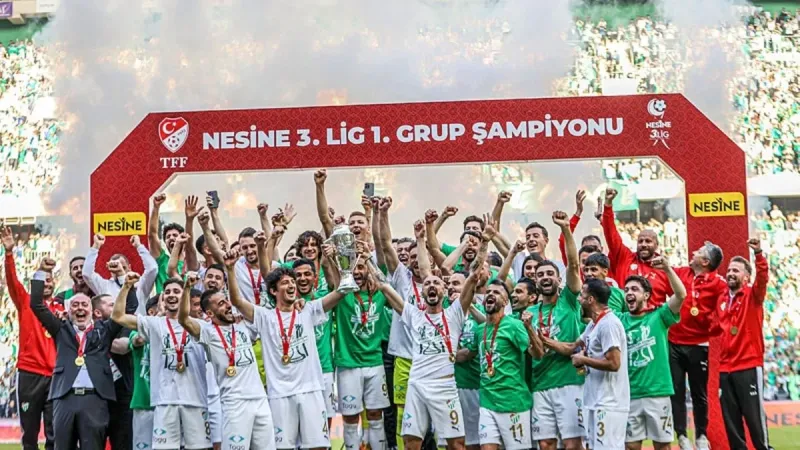 Erdoğan'dan Bursaspor'a Şampiyonluk Tebriği! Yeşil Beyaz Coşku!
