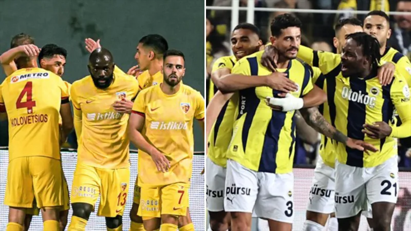 Fenerbahçe Kayseri Maçı CANLI! Gol Var mı, Kim Önde?