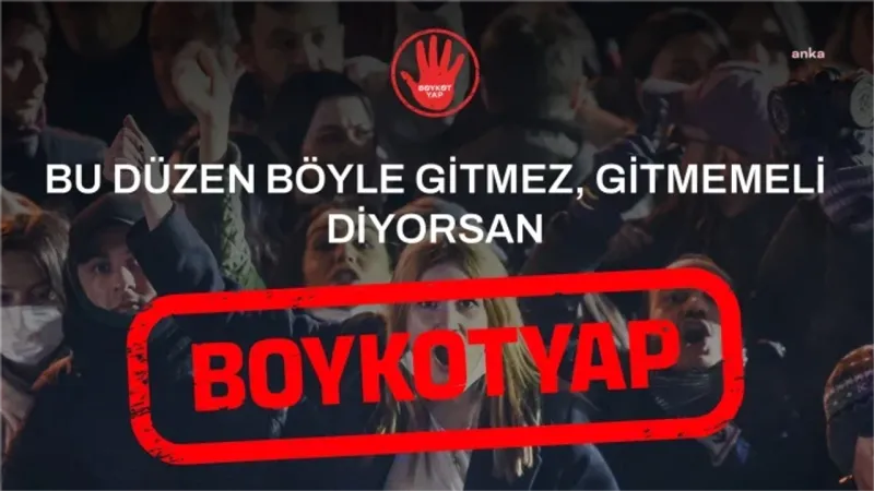 CHP'den Boykot Bombası! Yeni Site Açıldı: boykotyap2025.com