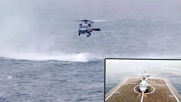 Helikopter Denize Düştü! Antalya'da Tatbikatta Acil İniş Şoku!