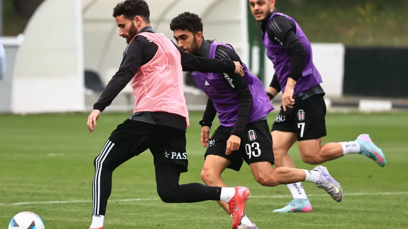 Derbiye Son Rötuşlar! Beşiktaş Fenerbahçe Maçı Hazırlıklarını Tamamladı