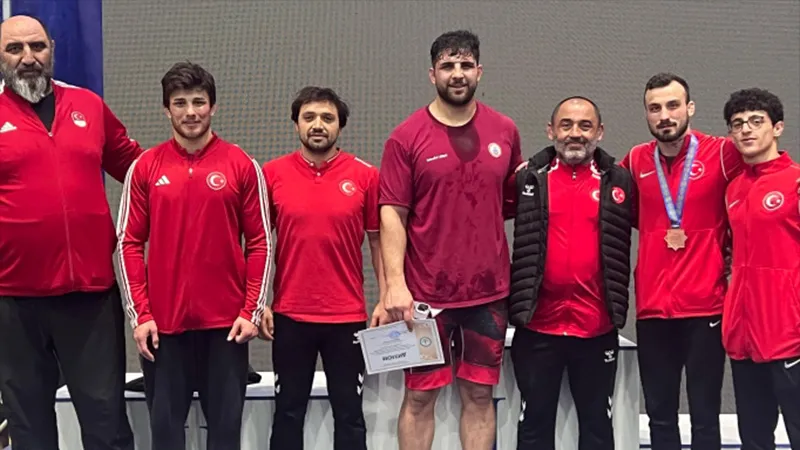 Güreş Milli Takımı Kazakistan'da Altın Yağdırdı! Rekor Başarı