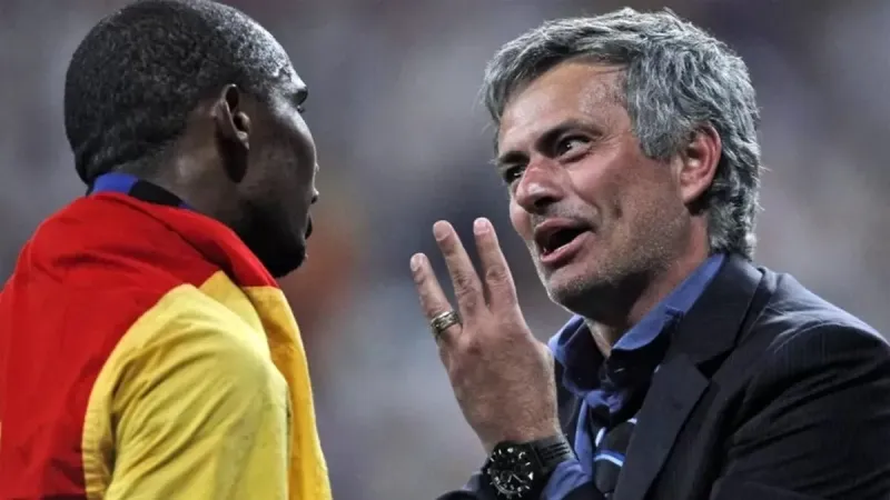 Mourinho'dan Eto'o'ya Şok Sözler: Seni Oynatmayacağım!