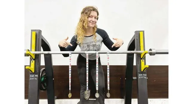 Kas Yaparken Madalya Rekoru! Ilgın 140 Kilo Kaldırdı