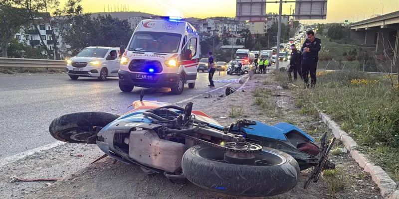 Kocaeli'de Motosiklet Faciası! Beton Mikseri Can Aldı