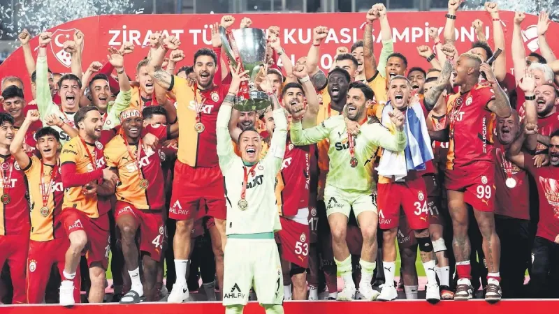 Aslan Kupaları Kaldırdı! Galatasaray'dan Şampiyonluk Provası!