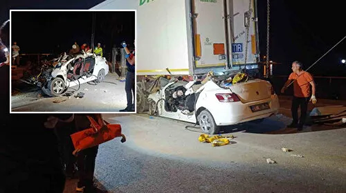 Mersin'de Korkunç Kaza: Kimlikler Belli Oldu! İşte Detaylar