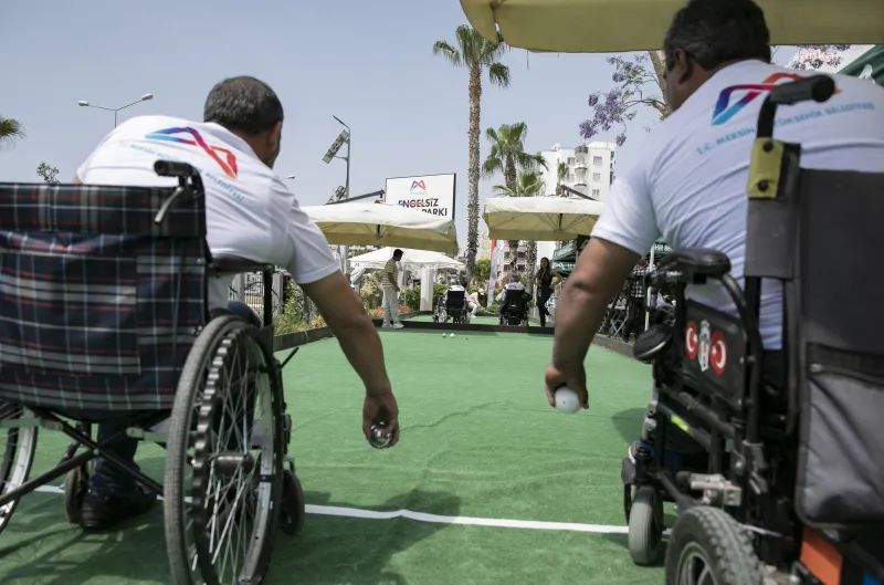 Mersin'de Özel Bireyler Bocce'de Şampiyonluk İçin Yarıştı!