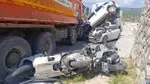 Silifke'de İnanılmaz Kaza! Kamyon Az Daha Facia Yaratıyordu!