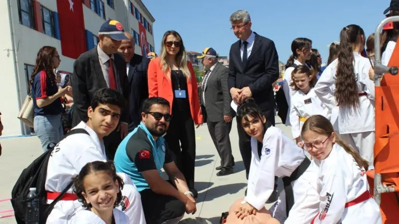 Öğrenciler sağlık elçisi oldu
