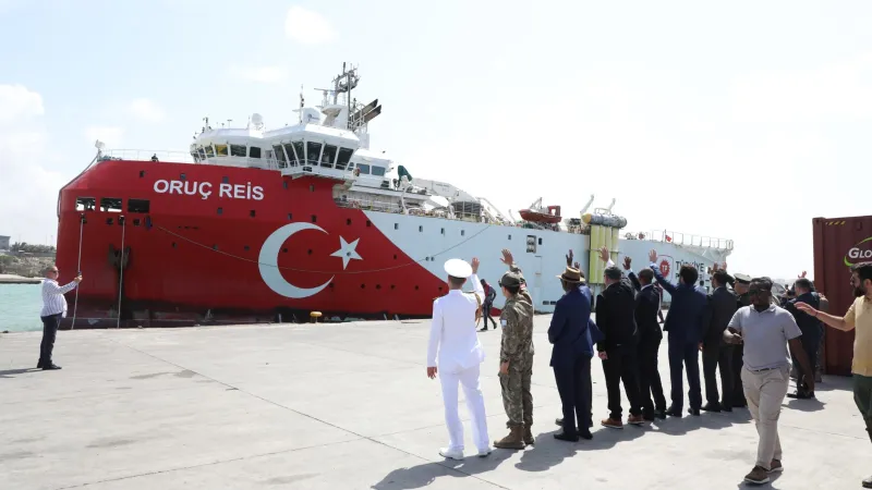 Oruç Reis'ten Tarihi Somali Görevi! Türkiye'ye Dönüyor