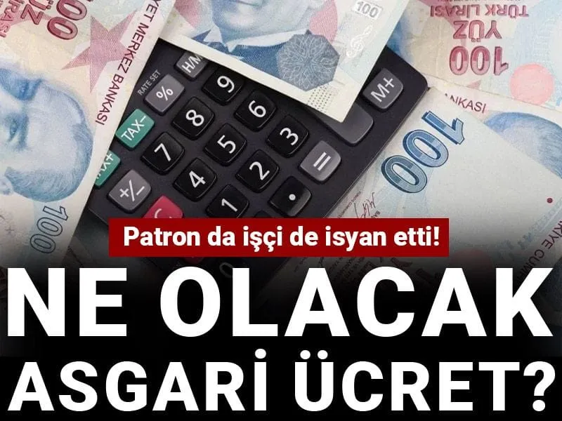Patron da işçi de isyan etti! Ne olacak asgari ücret?