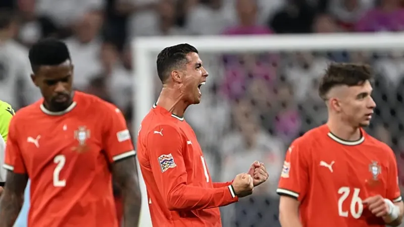 Portekiz Uluslar Ligi'nde finale çıktı! Cristiano Ronaldo ipten aldı...