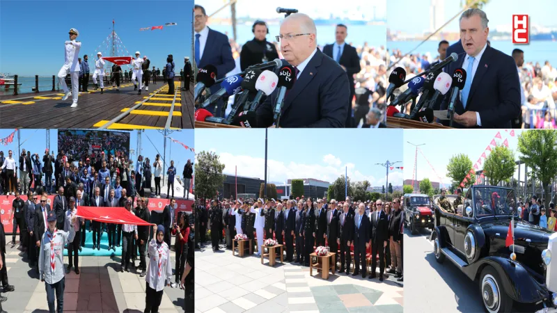 Samsun'da 19 Mayıs Coşkusu! TCG Anadolu'dan Tarihi Anlar