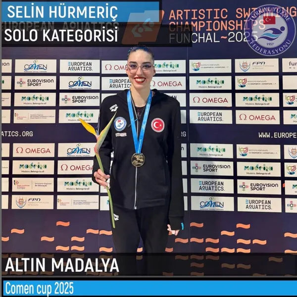Selin Hürmeriç'ten altın madalya!