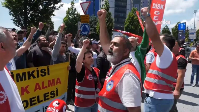 Şişli'de Emekçiler Ayakta! Haklarını Kaptırmayacaklar!