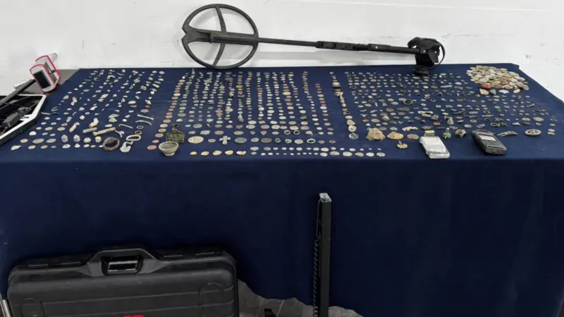 Tekirdağ'da tarihi eser niteliğinde 1014 sikke ele geçirildi