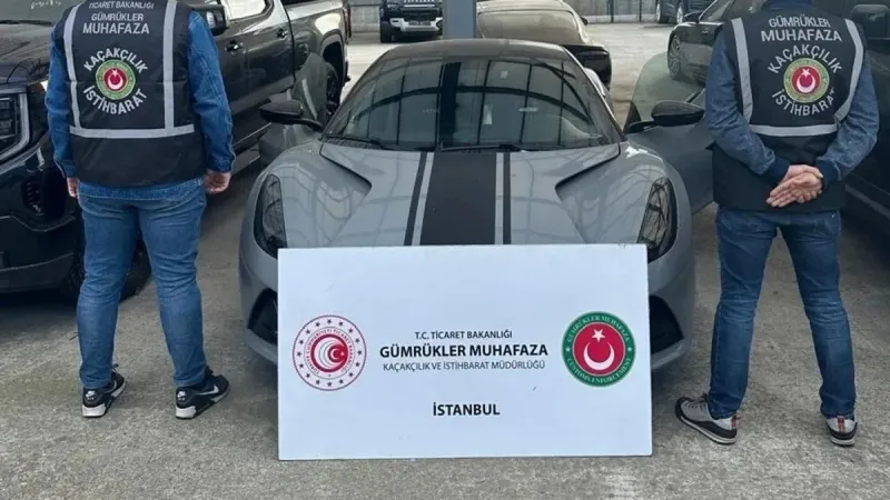 288 Milyonluk Lüks Araç Operasyonu! Bakanlık Şoke Etti